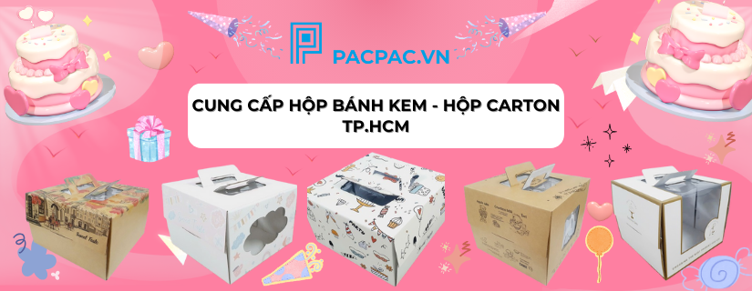 hộp bánh kem