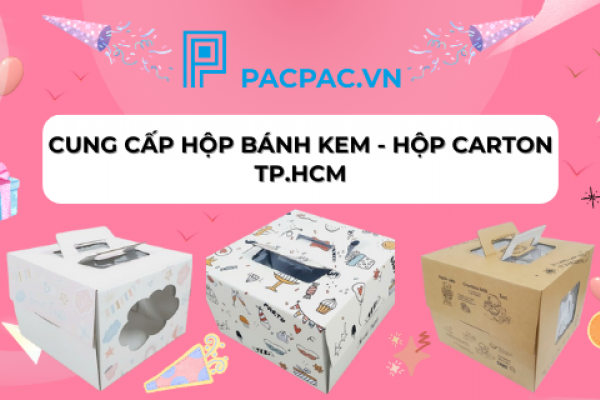 Các Mẫu Bánh Kem Mới Đang “Gây Sốt” Và Cách Chọn Hộp Bánh Phù Hợp – PacPac Luôn Sẵn Kho!
